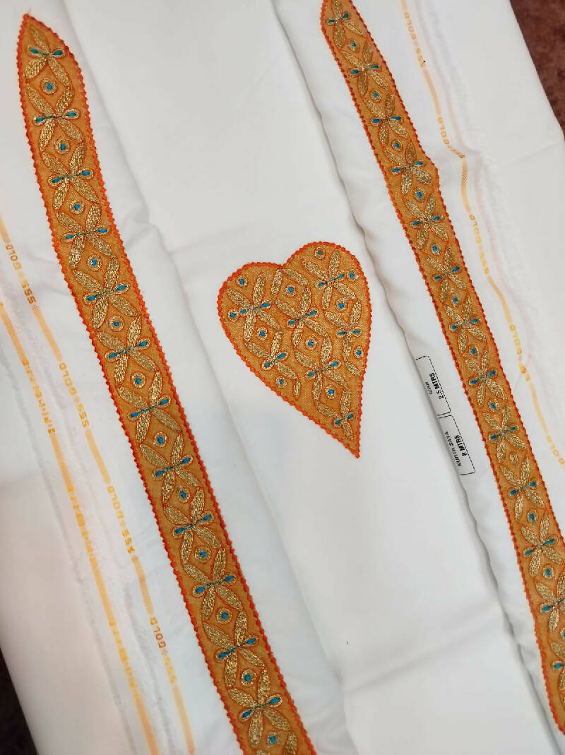 Kurta Izar Saya Heavy Cotton Material P4