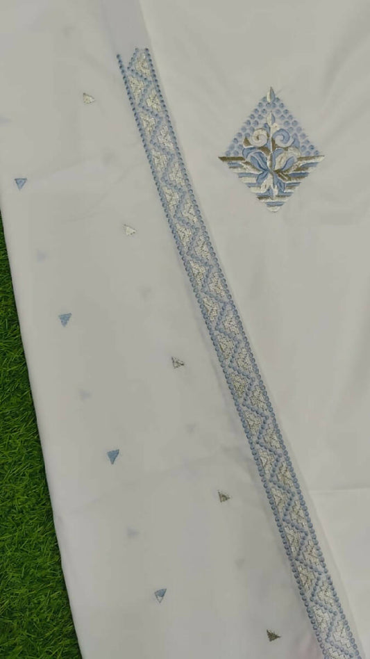 Aali Qadr Pattern Kurta Saya Izar