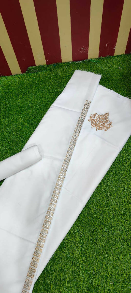 New Design Aali Qadr Pattern Kurta Saya