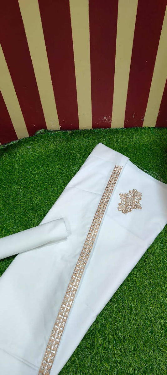 New Design Aali Qadr Pattern Kurta Saya