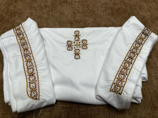 Zardozi Work Kurta Saya Heavy Material