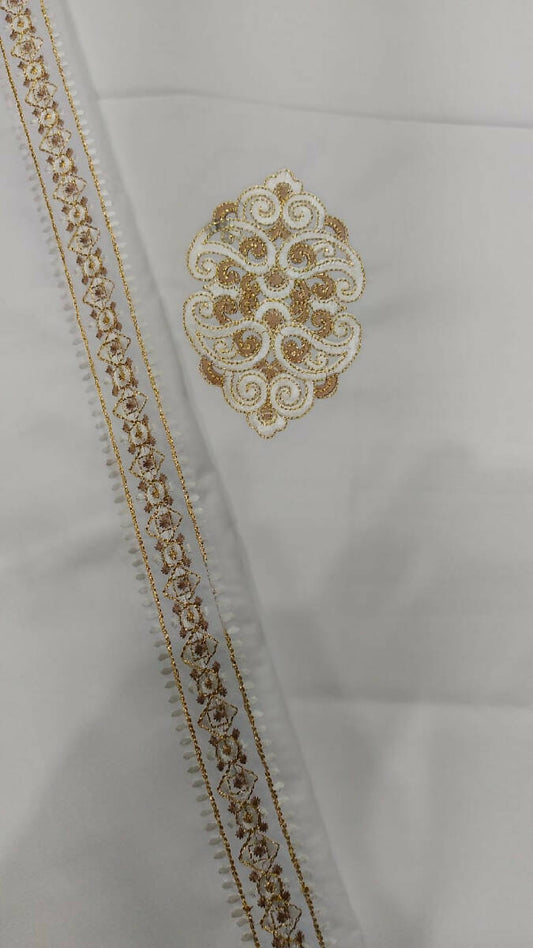 Aali Qadr Pattern Kurta Saya Set P13