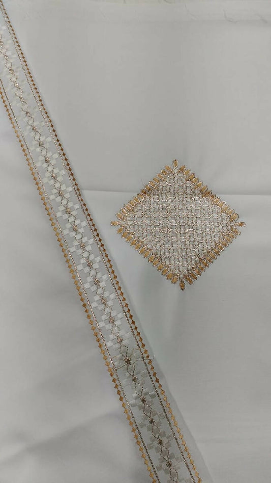 Aali Qadr Pattern Kurta Saya Set P9