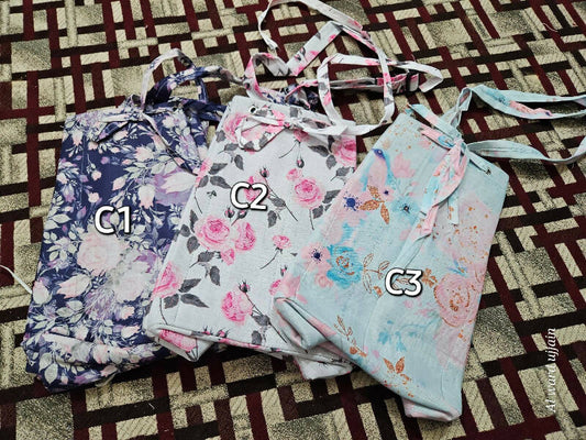 Cotton Digital Print Potli Bag
